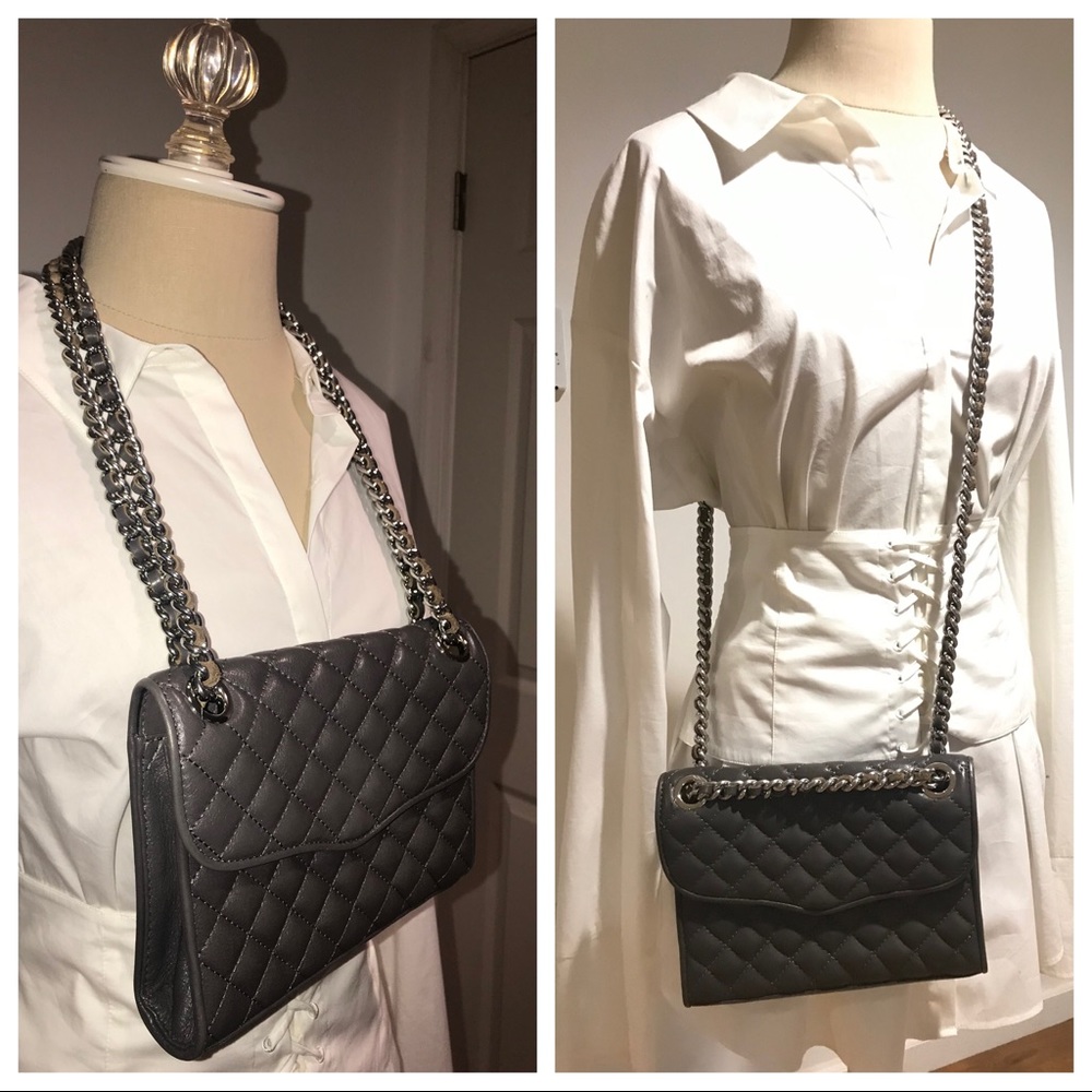 Rebecca Minkoff quilted leather  crossbody bag